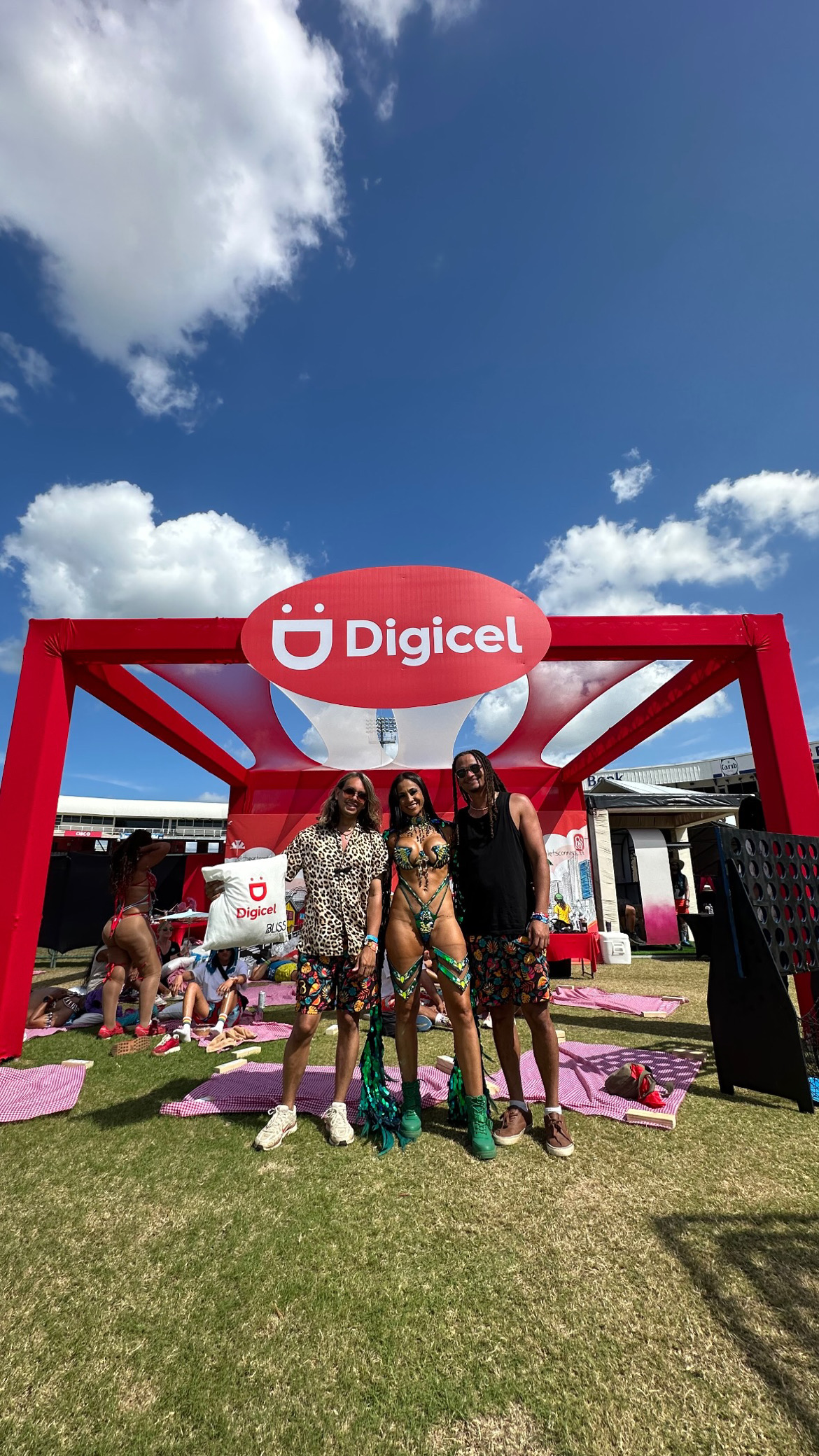 The Art Garden corporate activation with Digicel
